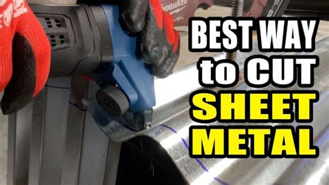 how to precisely cut sheet metal|best sheet metal cutting tool.